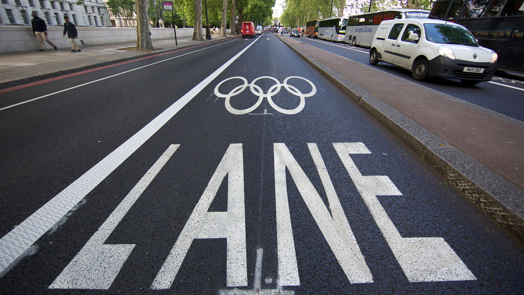 Olympic traffic lanes set to open Channel 4 News