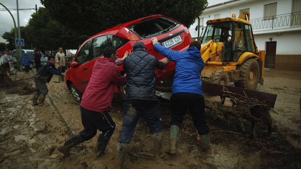 Ten dead in Spanish floods, British woman missing Channel 4 News