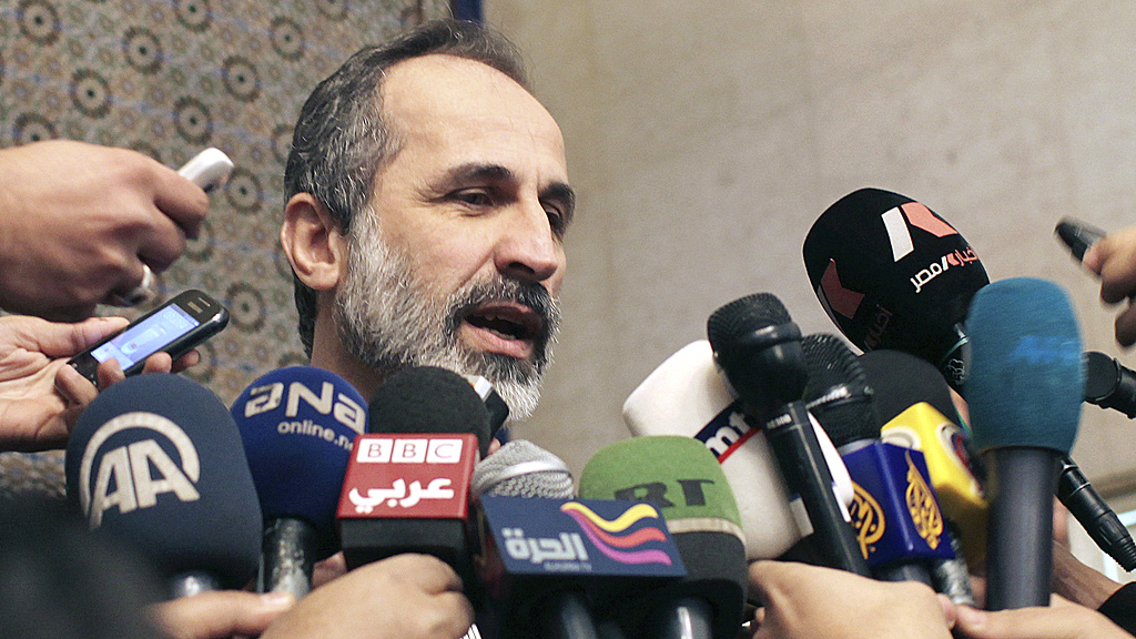 Syrian opposition leader Moaz alKhatib resigns Channel 4 News