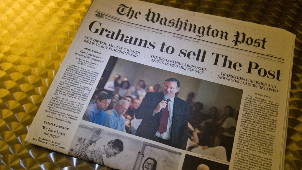 Why has Jeff Bezos bought the Washington Post? – Channel 4 News