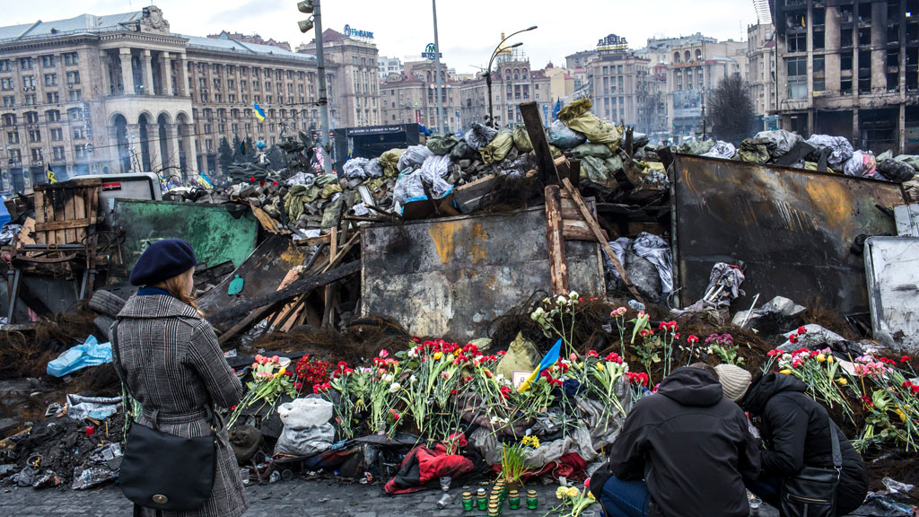 ukraine revolution interim president appointed channel 4 news