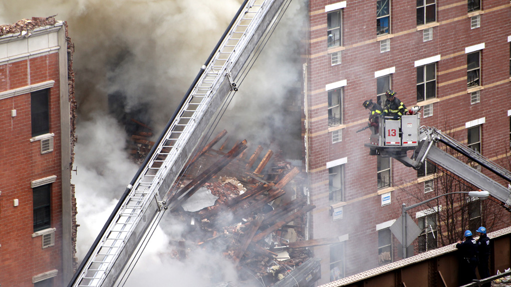 ‘There’s nothing left’: building collapses in New York – Channel 4 News