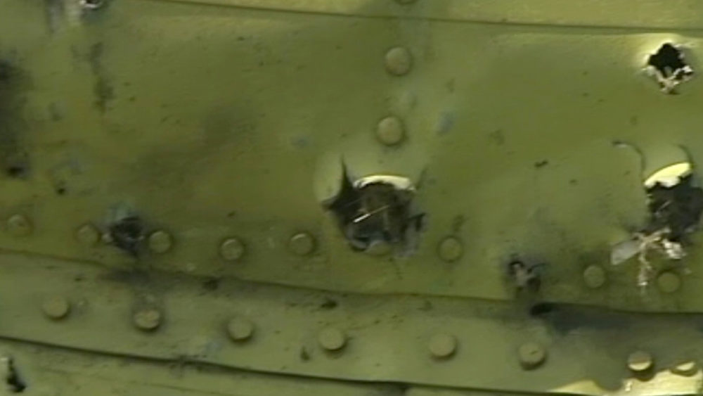 MH17 damage ‘consistent with BUK shrapnel’ Channel 4 News