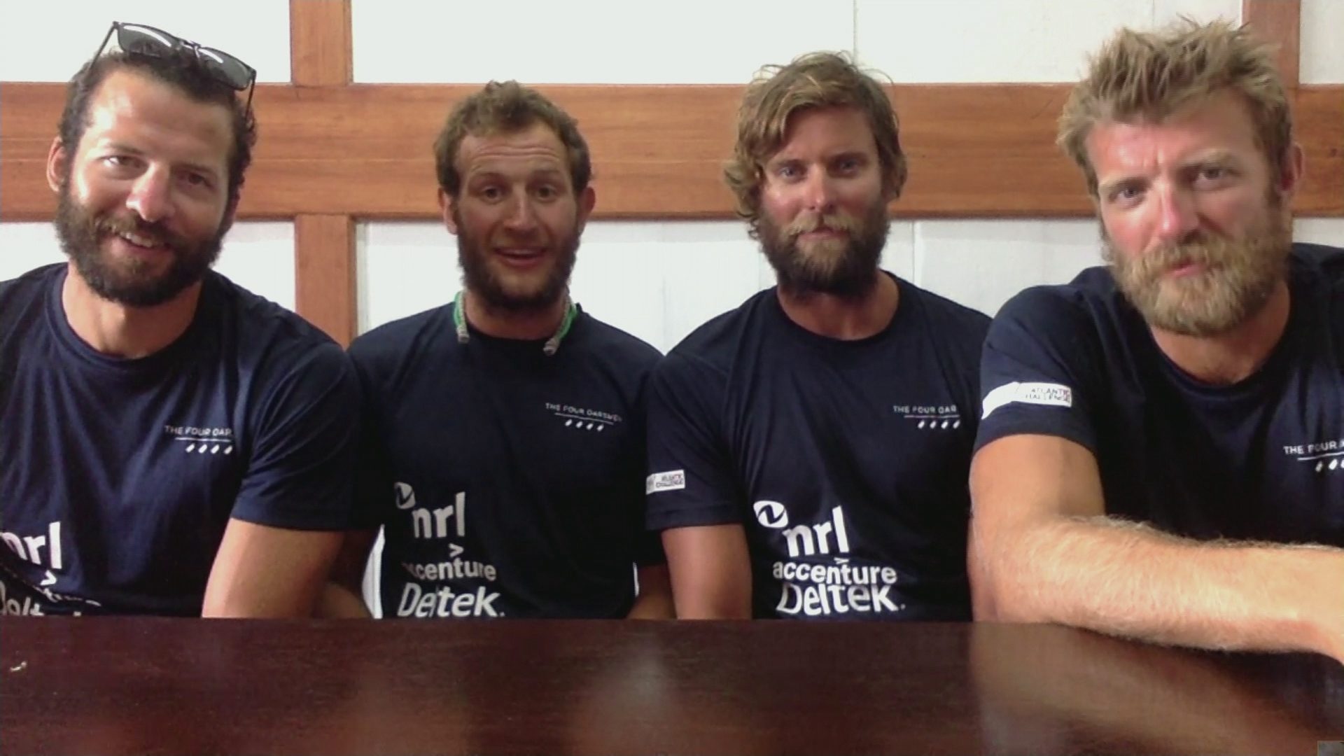 British rowers break Atlantic crossing record Channel 4 News