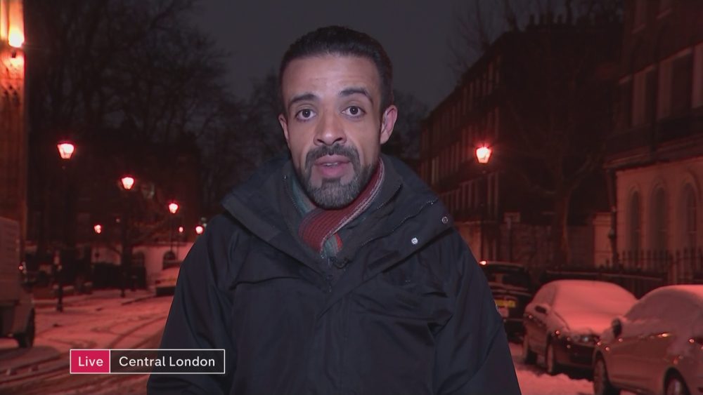 Liam Dutton, Weather Presenter Channel 4 News