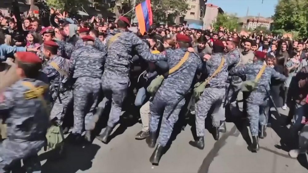 Armenia protests continue Channel 4 News