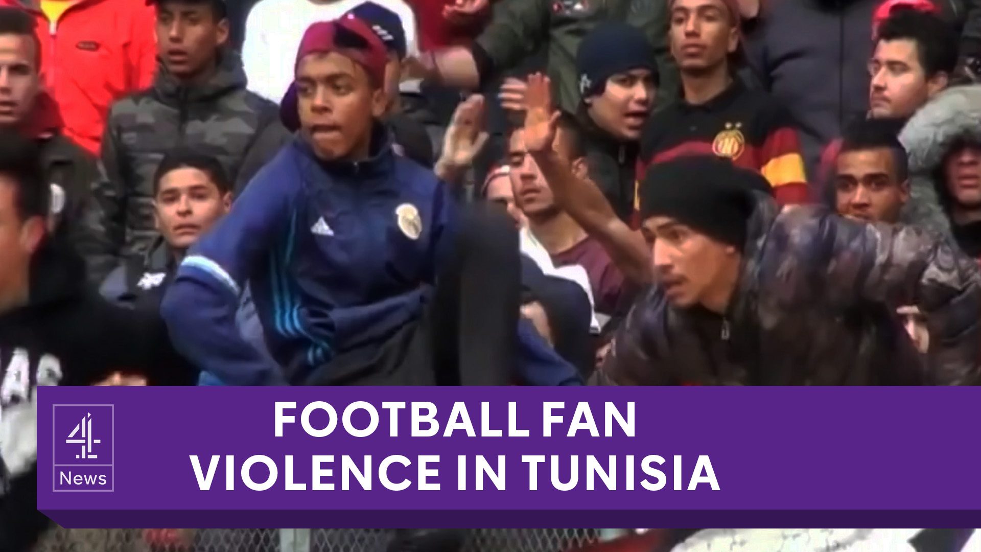 Tunisian football’s problem with fan violence and rioting Channel 4 News