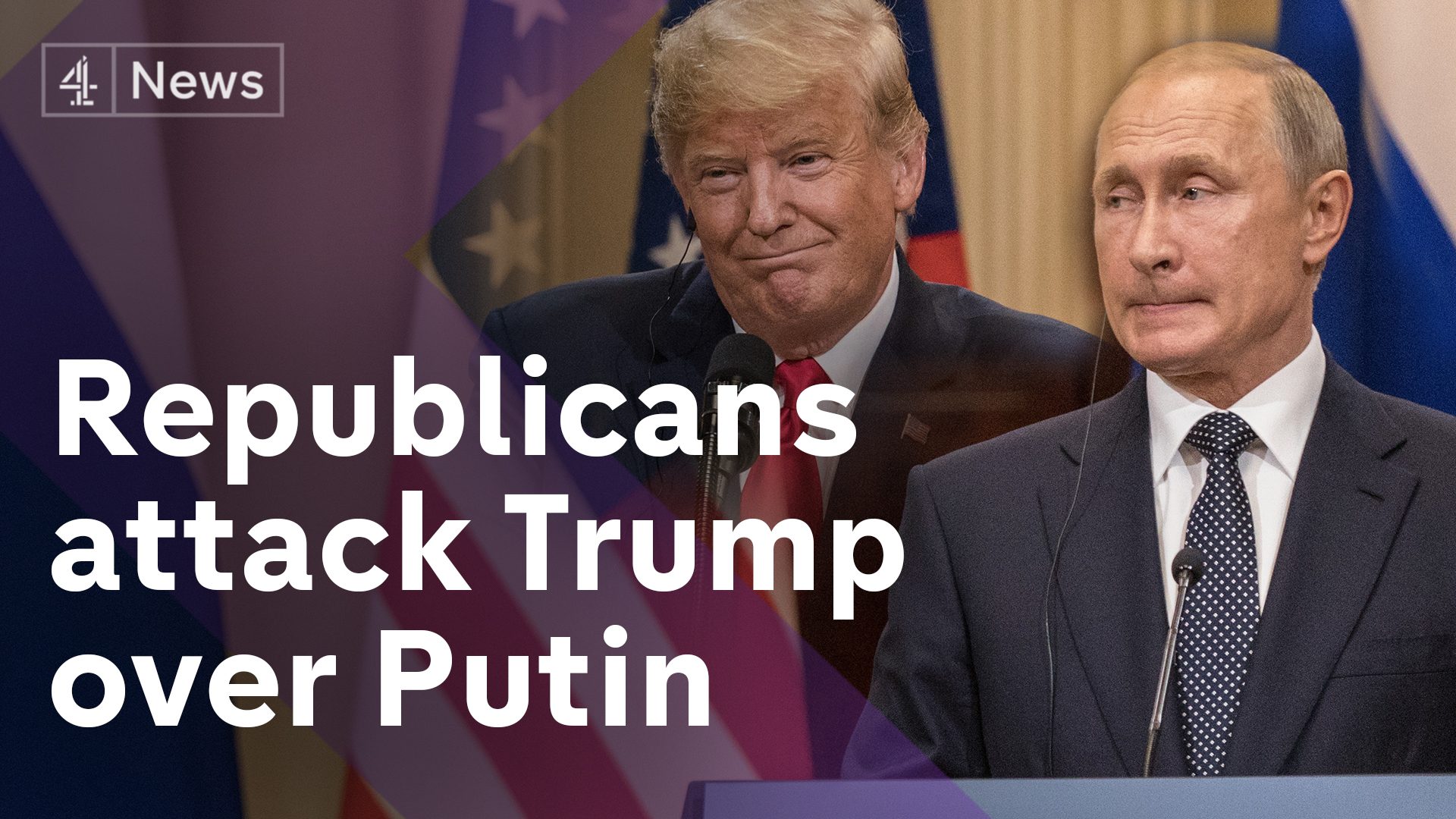 Donald Trump under-fire over Putin summit performance – Channel 4 News