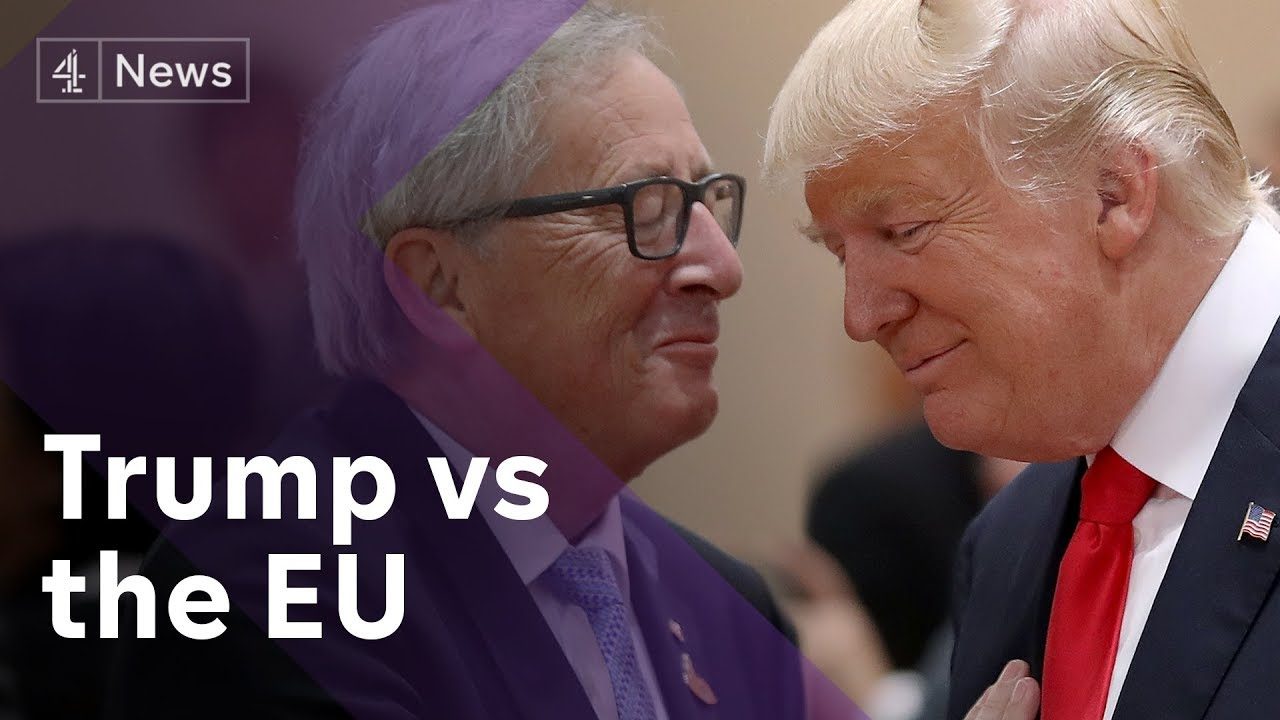 Friend or foe? Trump meets EU’s Juncker amid trade war – Channel 4 News