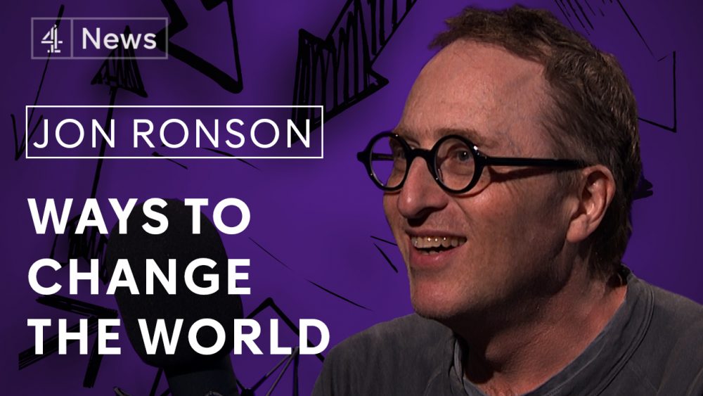 Series 3, Episode 1 Jon Ronson Channel 4 News