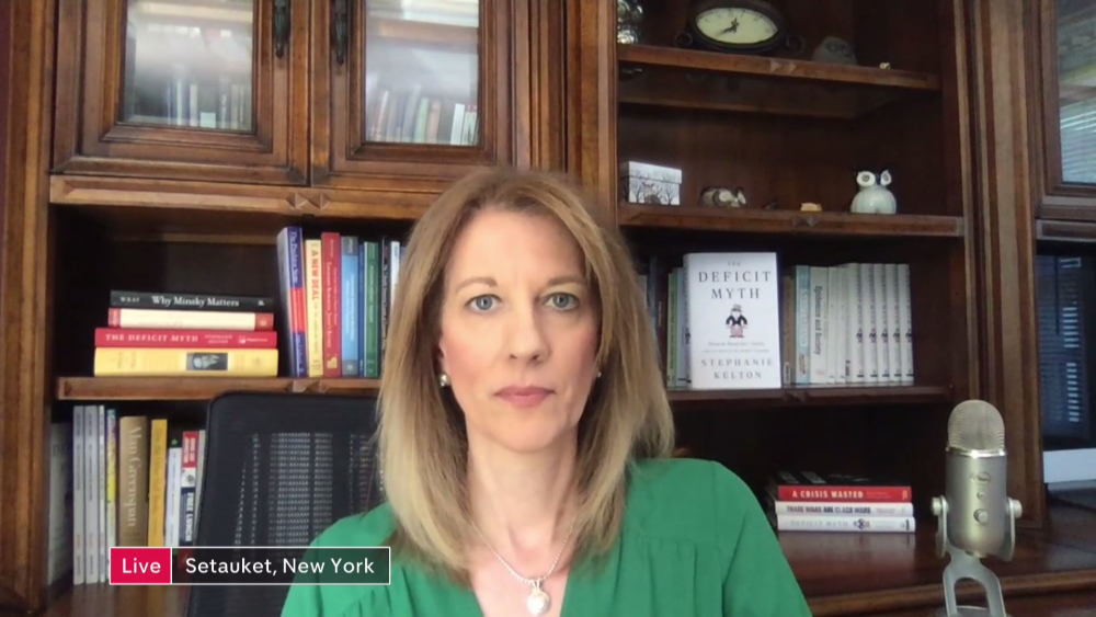 Economist Stephanie Kelton on US unemployment crisis ‘The only game in