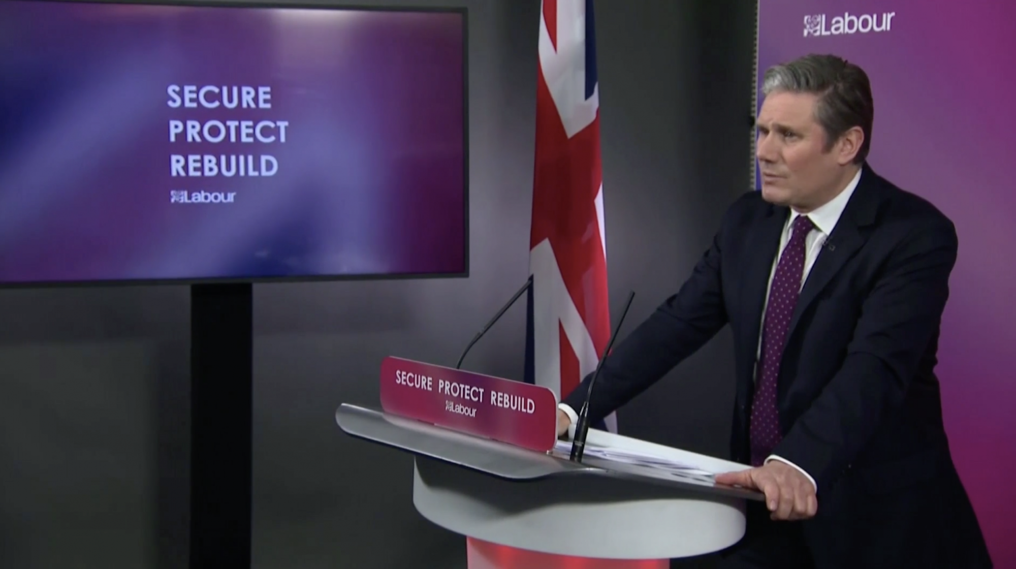 Labour leader Sir Keir Starmer sets out vision for post-Covid Britain ...