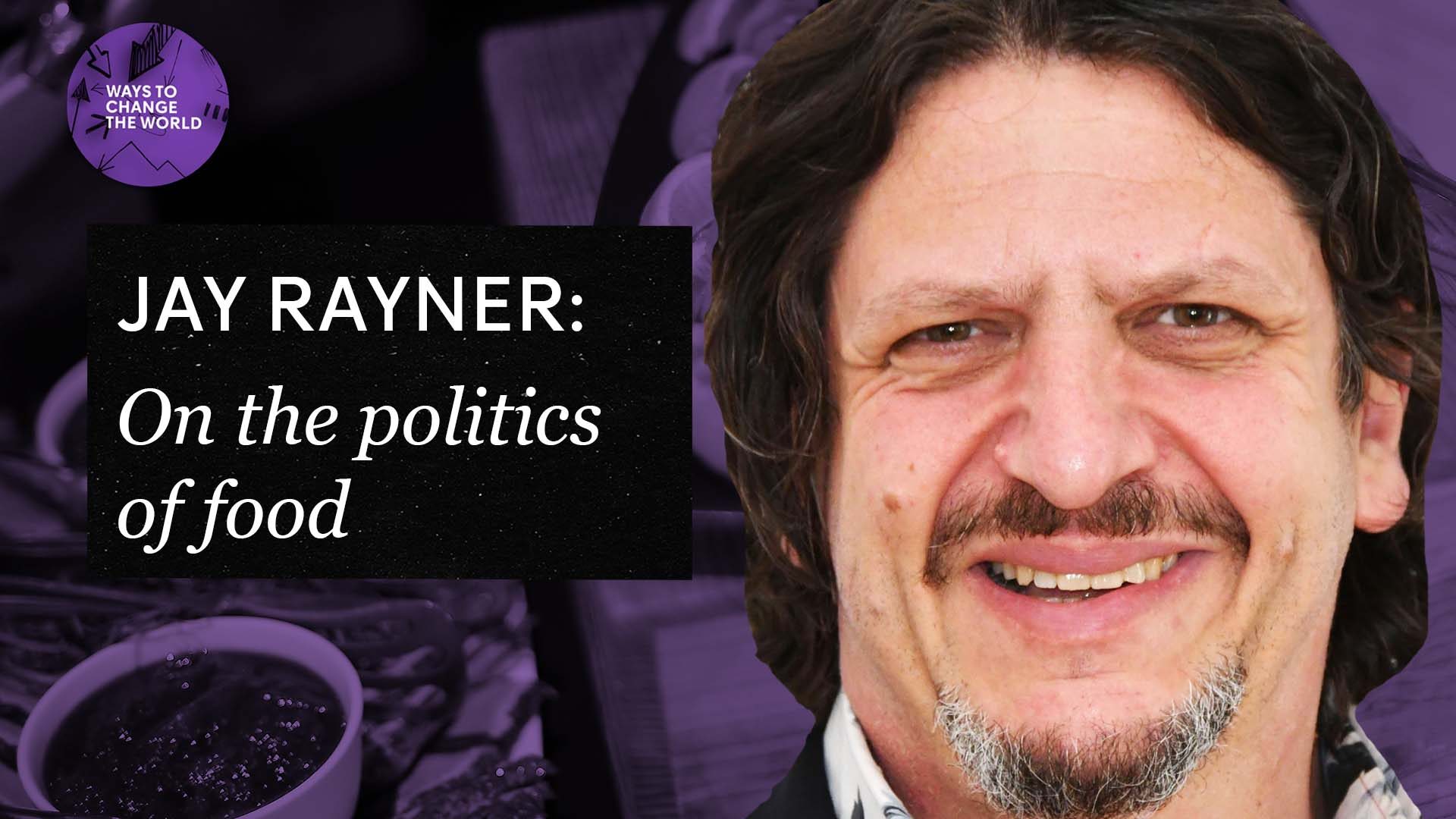 Jay Rayner on the politics of food Channel 4 News