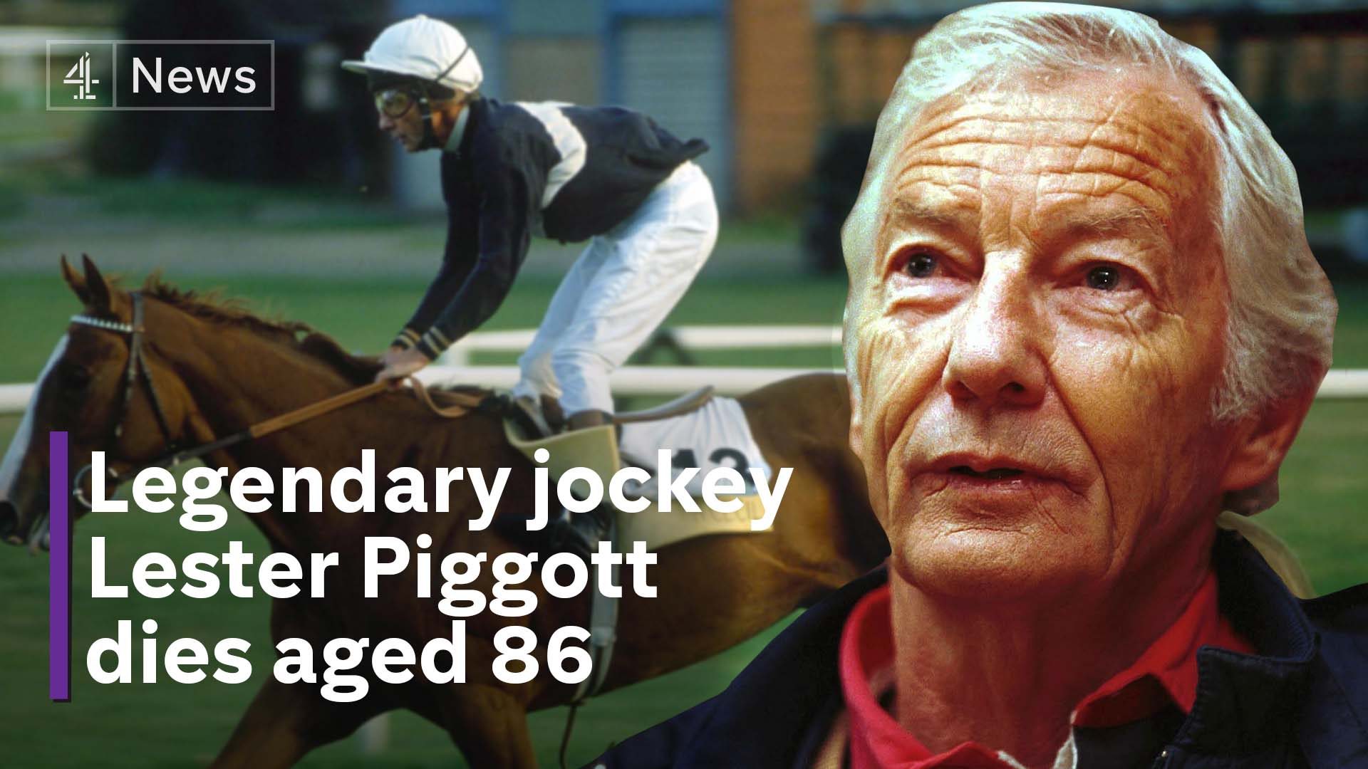 Lester Piggott dies Tributes paid to legendary jockey Channel 4 News