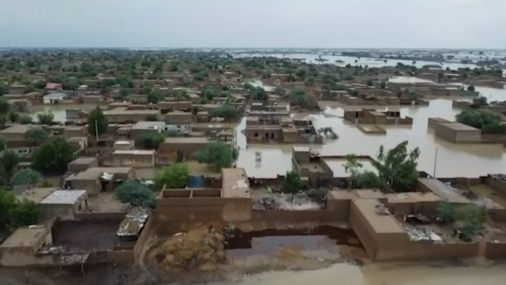 Almost 1,000 killed as flooding devastates Pakistan – Channel 4 News