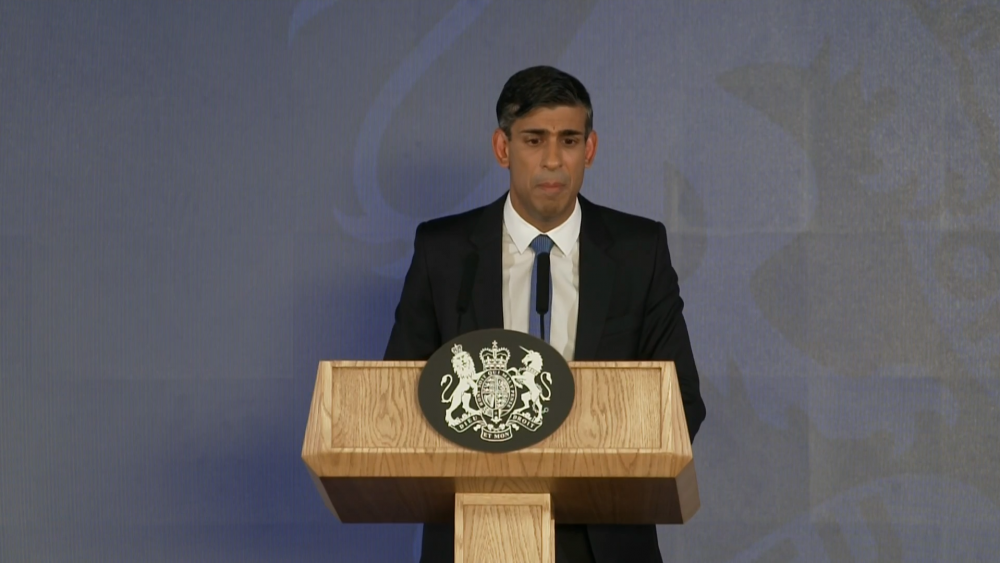 Rishi Sunak Speech Five Pledges And the People s Priorities 