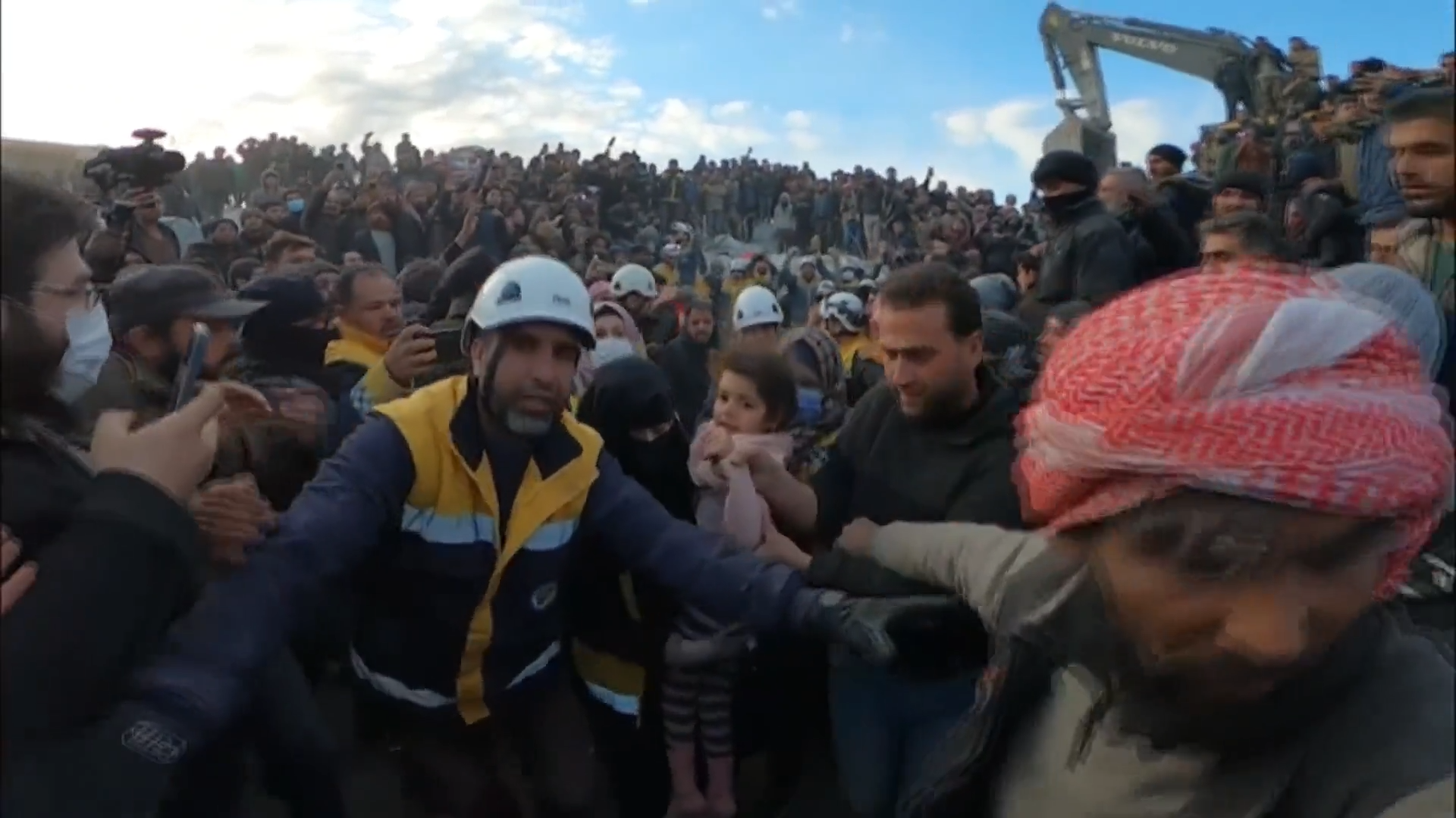 Syria earthquake: The miraculous rescue of family buried alive (dubbed ...