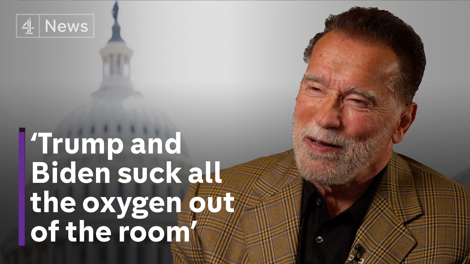 Arnold Schwarzenegger on self-help, the Israel-Gaza war and why he'd be a good US president – Channel 4 News - Vimarsana News