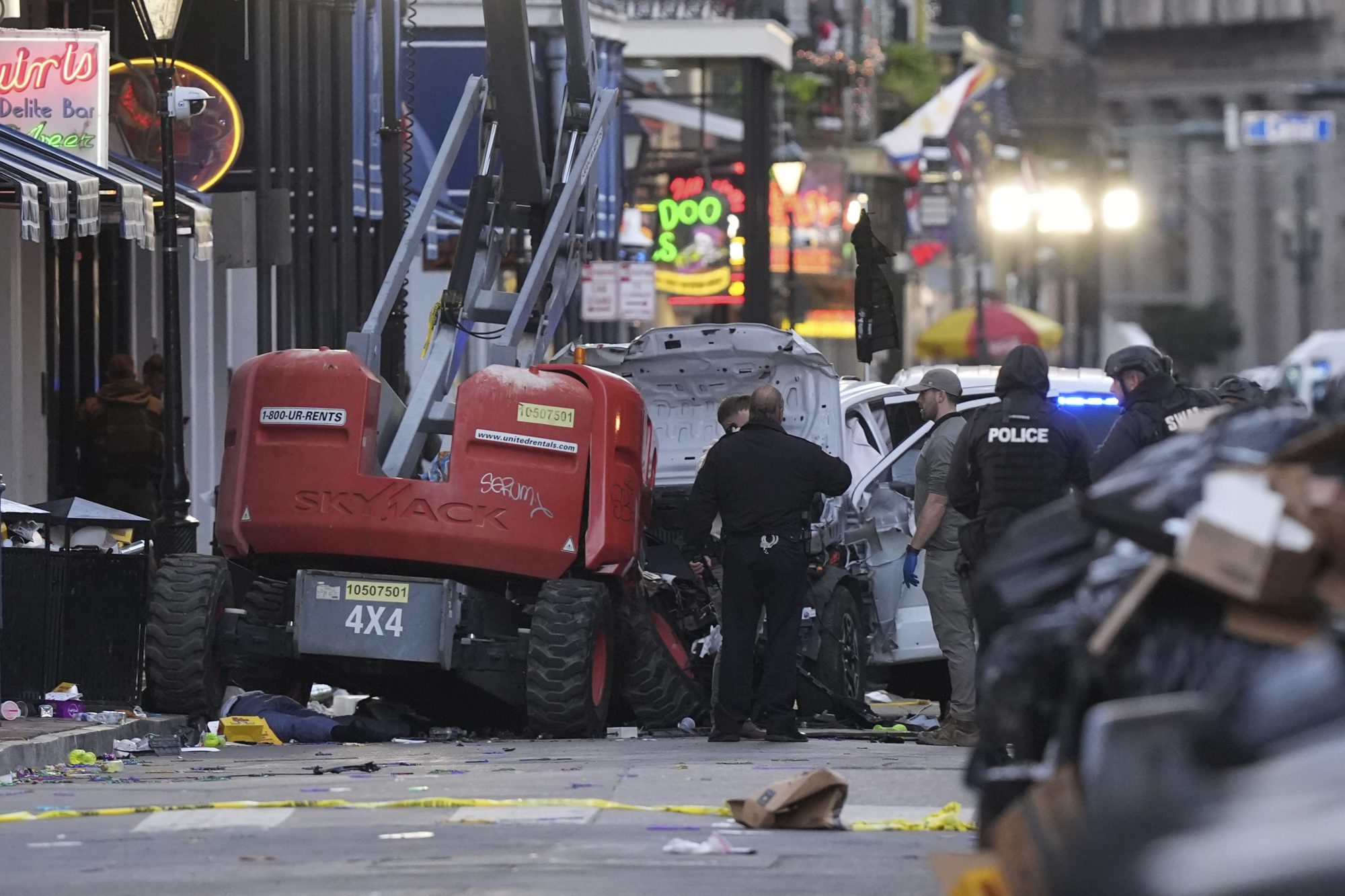 At least 10 killed after man drives truck into New Orleans crowd ...