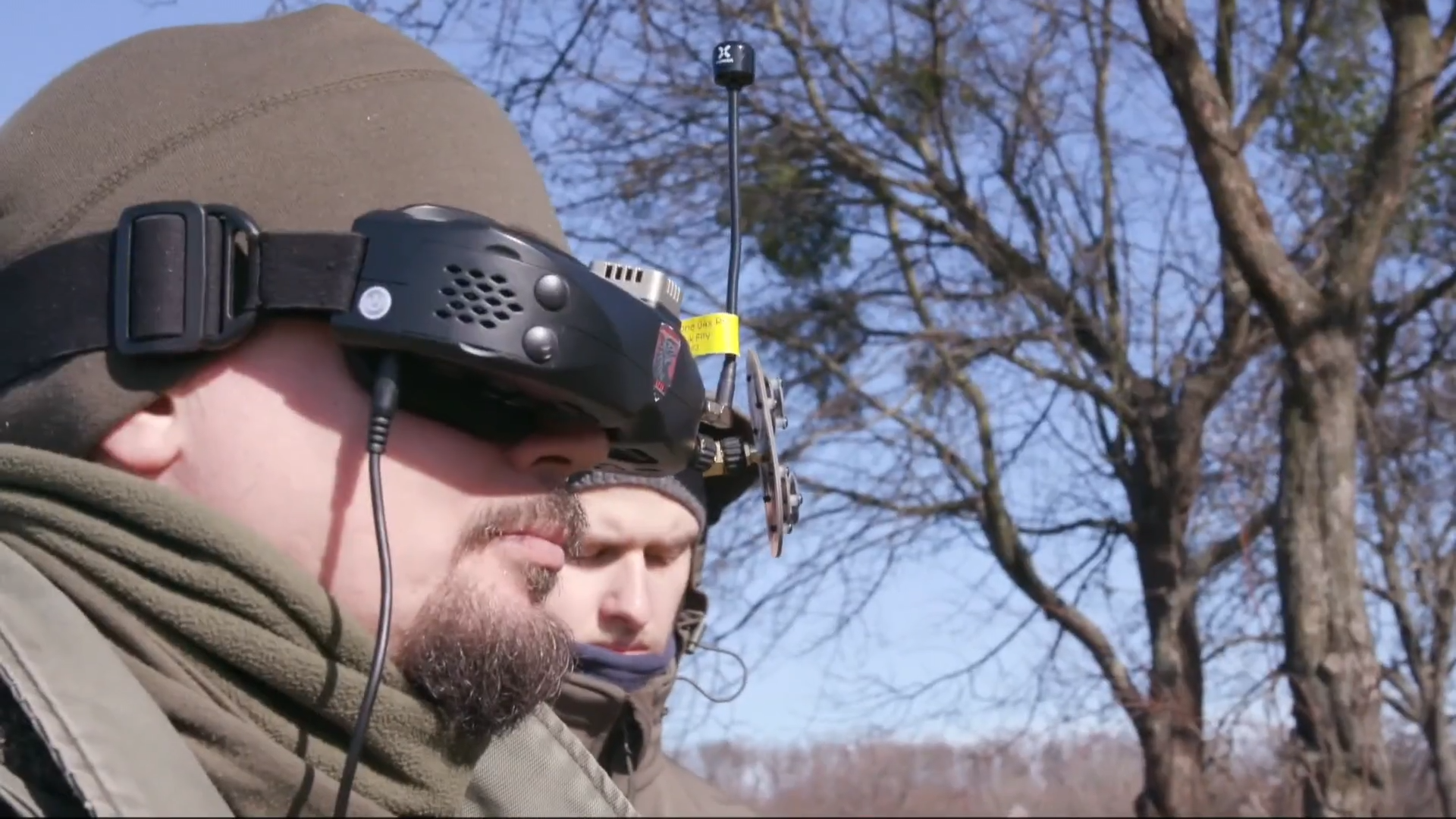 Drone and Unmanned Vehicle Assist in Rescuing Elderly Woman in Ukraine Conflict Zone