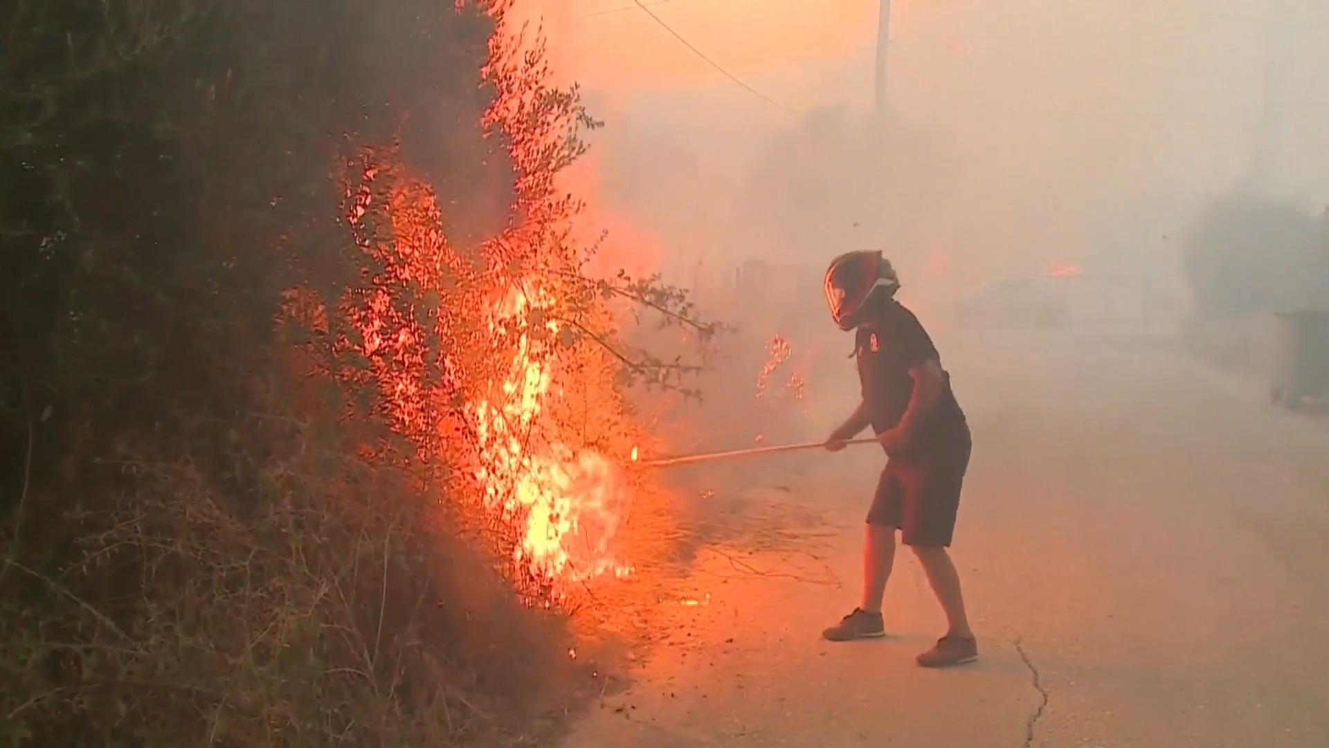 Wildfires continue to ravage southern Europe
