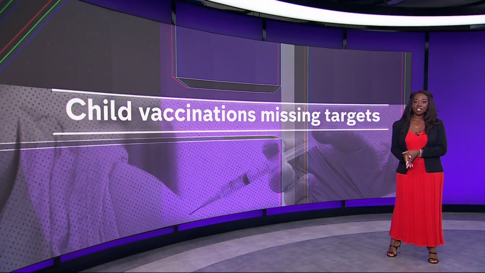 Childhood uptake for all main vaccines missing key target
