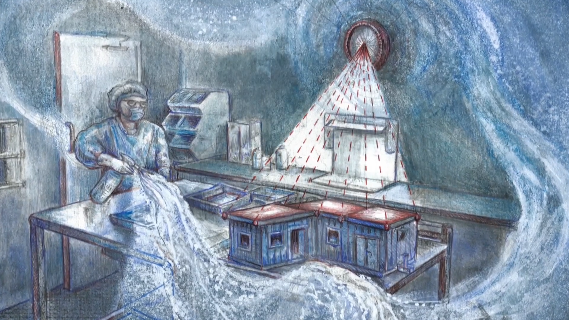 The Covid Canvas – An artist’s view behind the scenes in the NHS