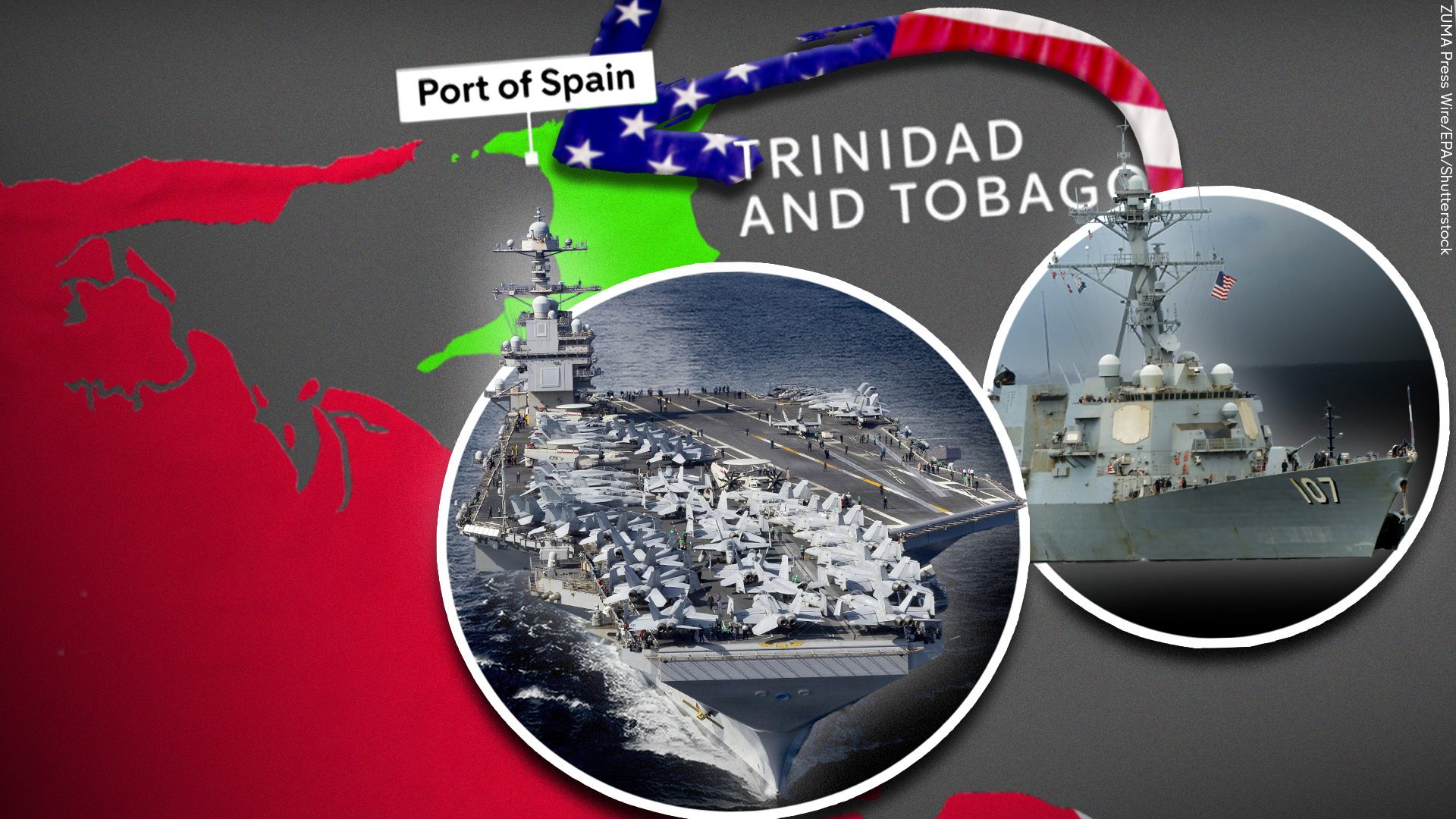 Why is the US sending warships towards Venezuela?