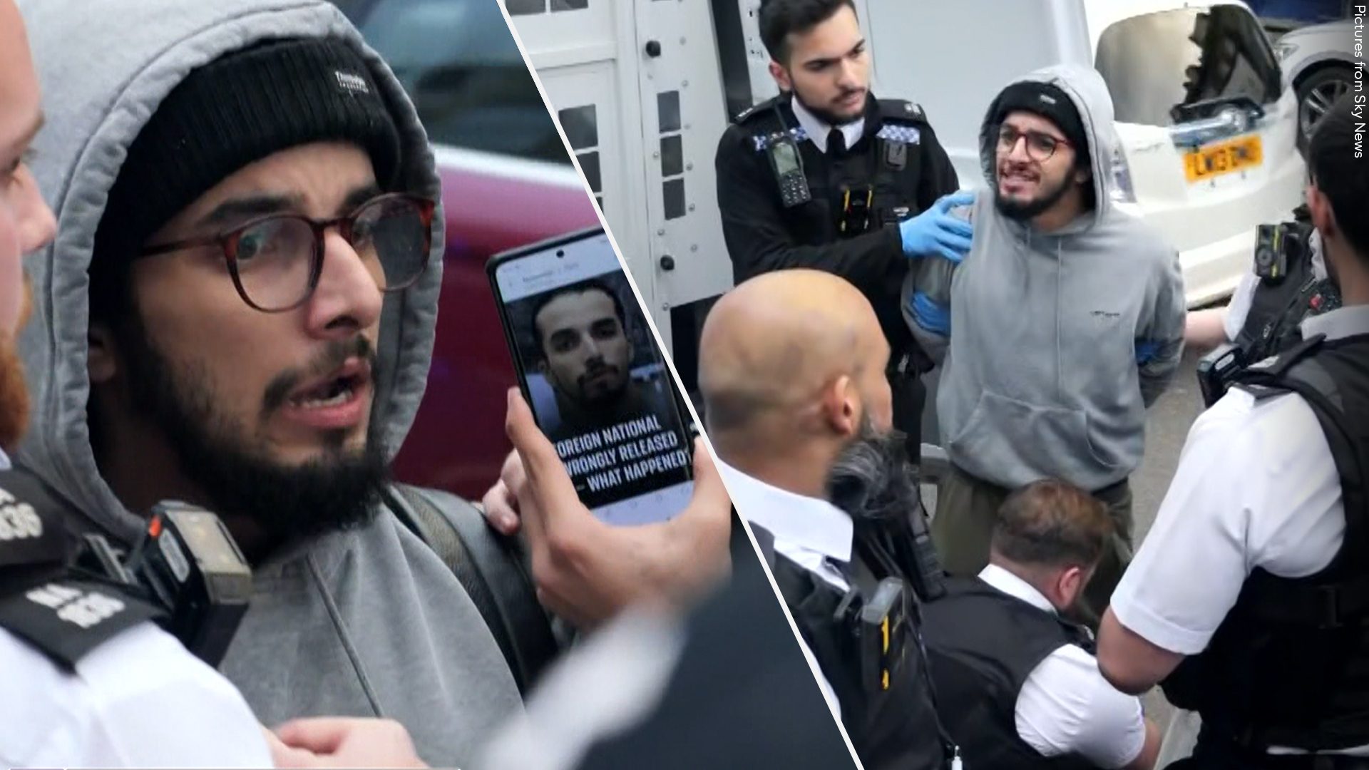 Algerian prisoner wrongfully released arrested in North London