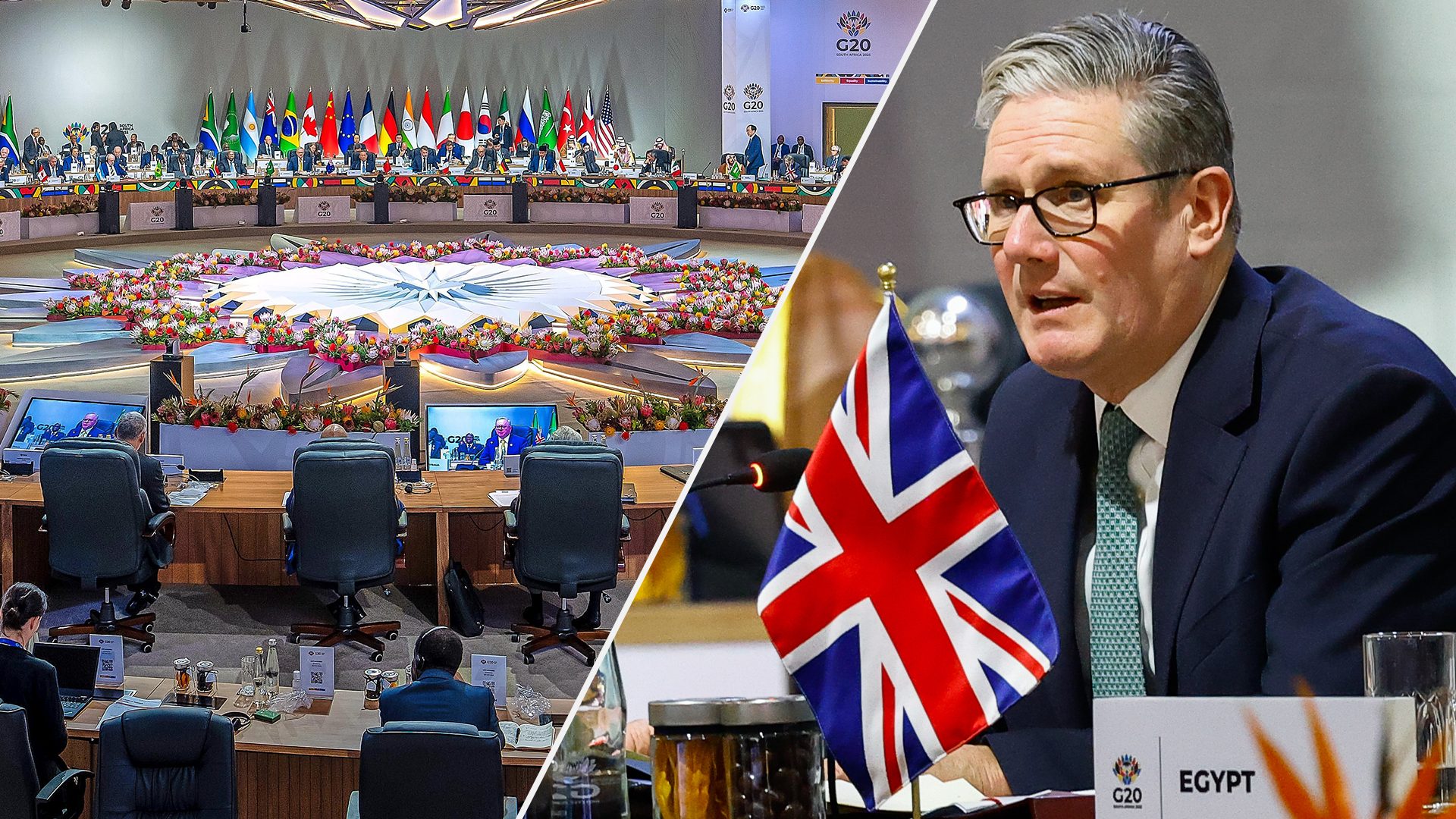 G20 summit: more work needed on Ukraine peace plan says Keir Starmer