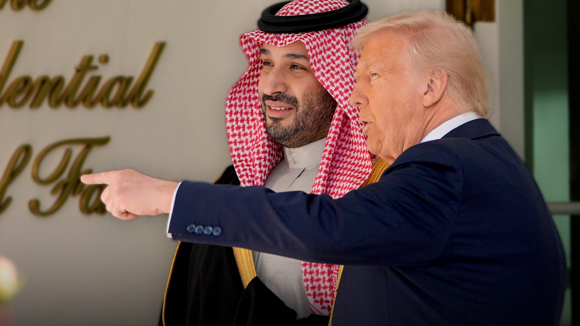 Trump promises F-35 jets to Saudi Arabia as Crown Prince welcomed to ...