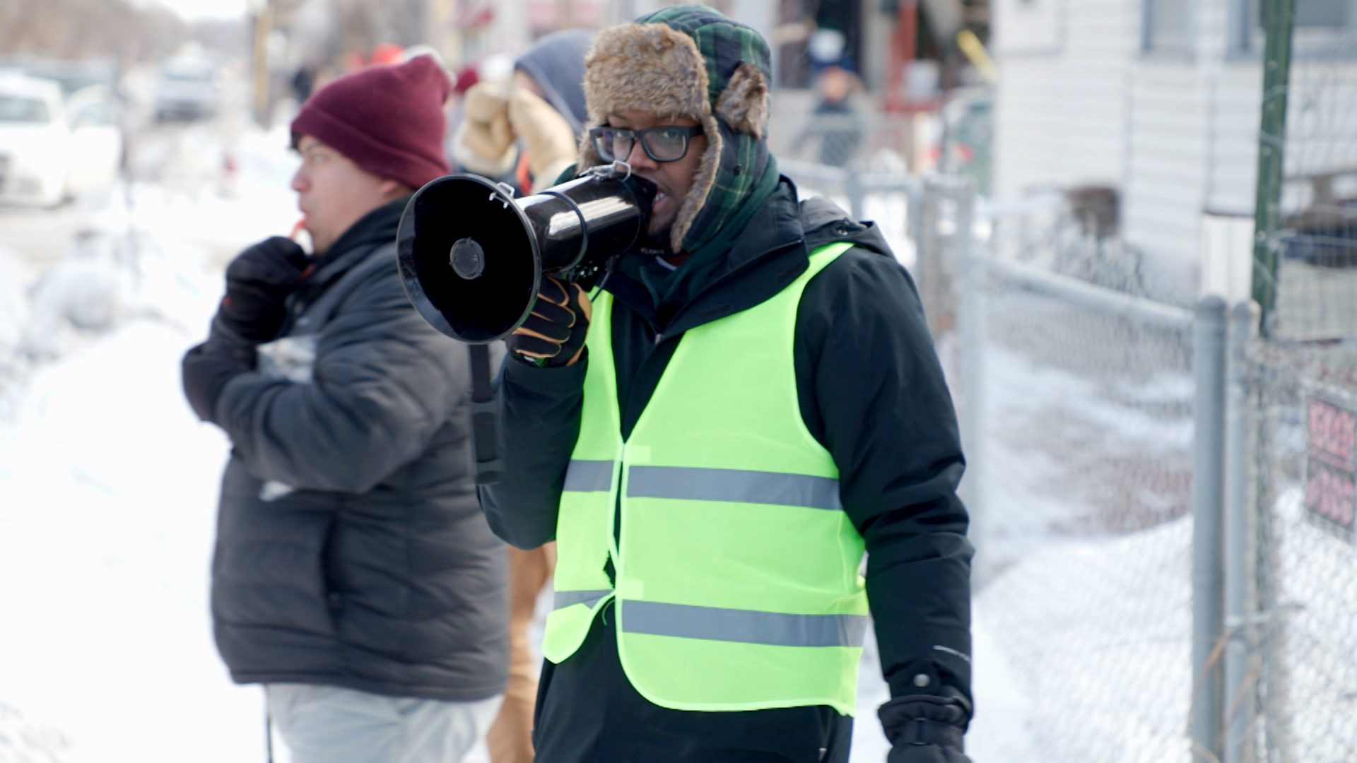 On the frontline with Somalis standing up to ICE in Minnesota