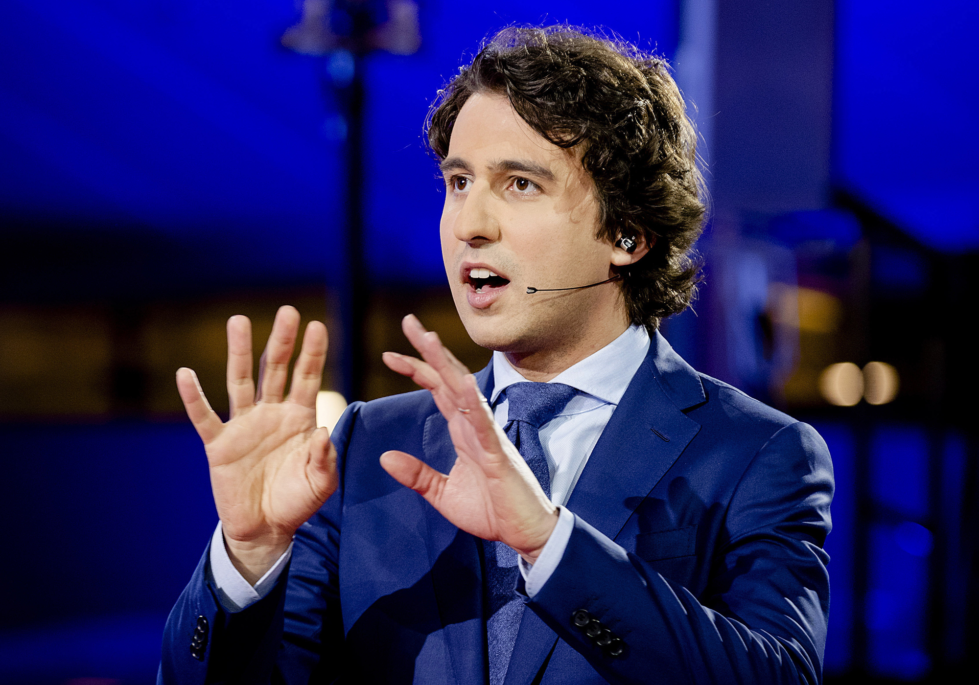  Jesse Klaver, leader of the Green party