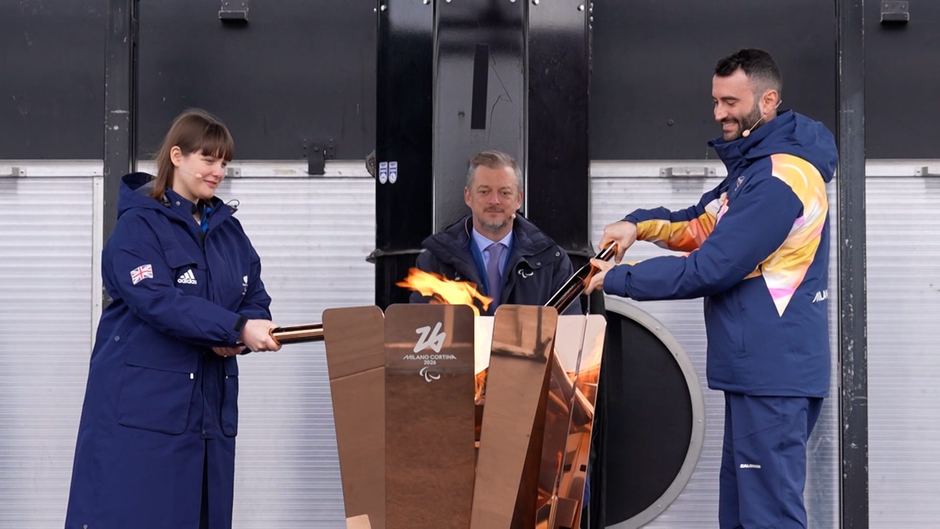 Paralympic flame travels to Italy amid controversy over Russian athletes