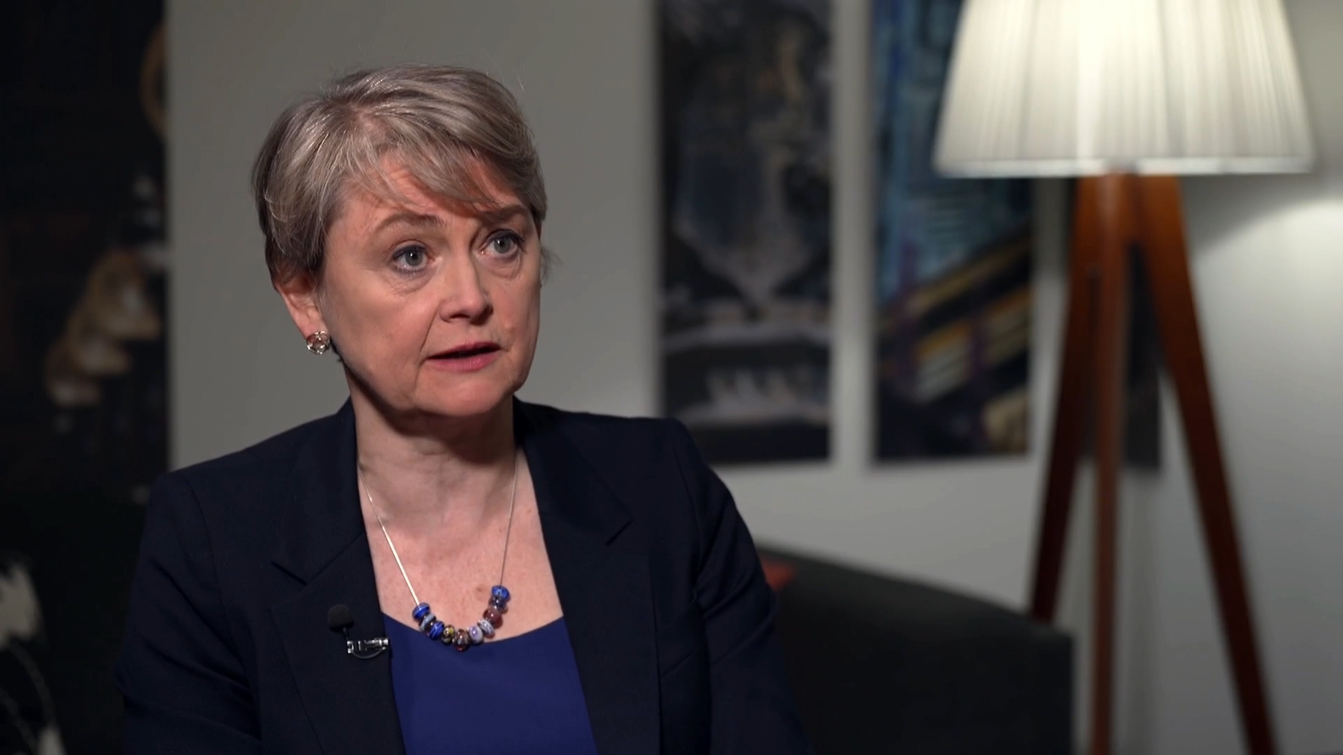 Strait of Hormuz shipping tolls would break law of the sea, says Yvette Cooper