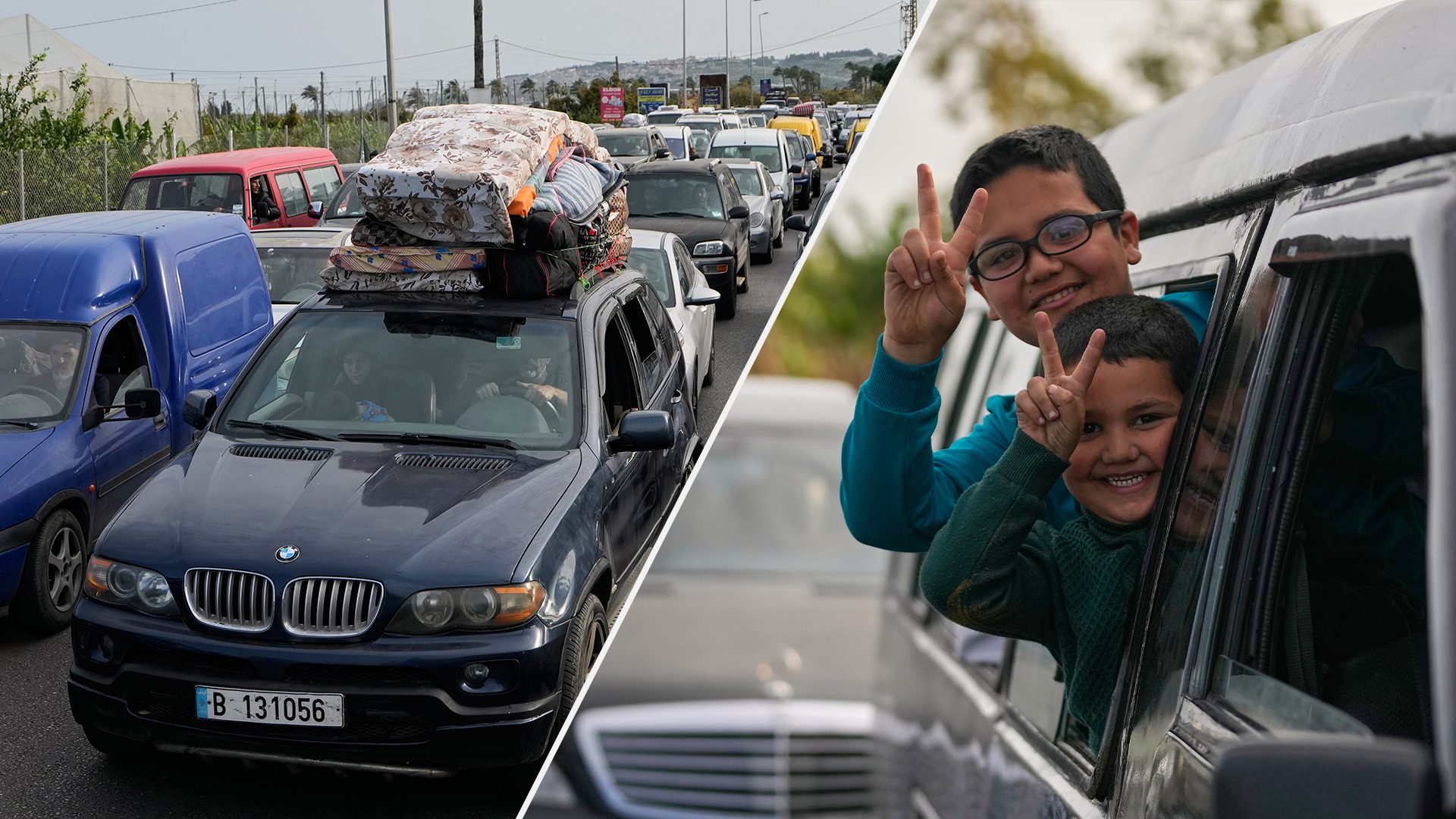 Ceasefire in Lebanon means nearly 1 million displaced can return home