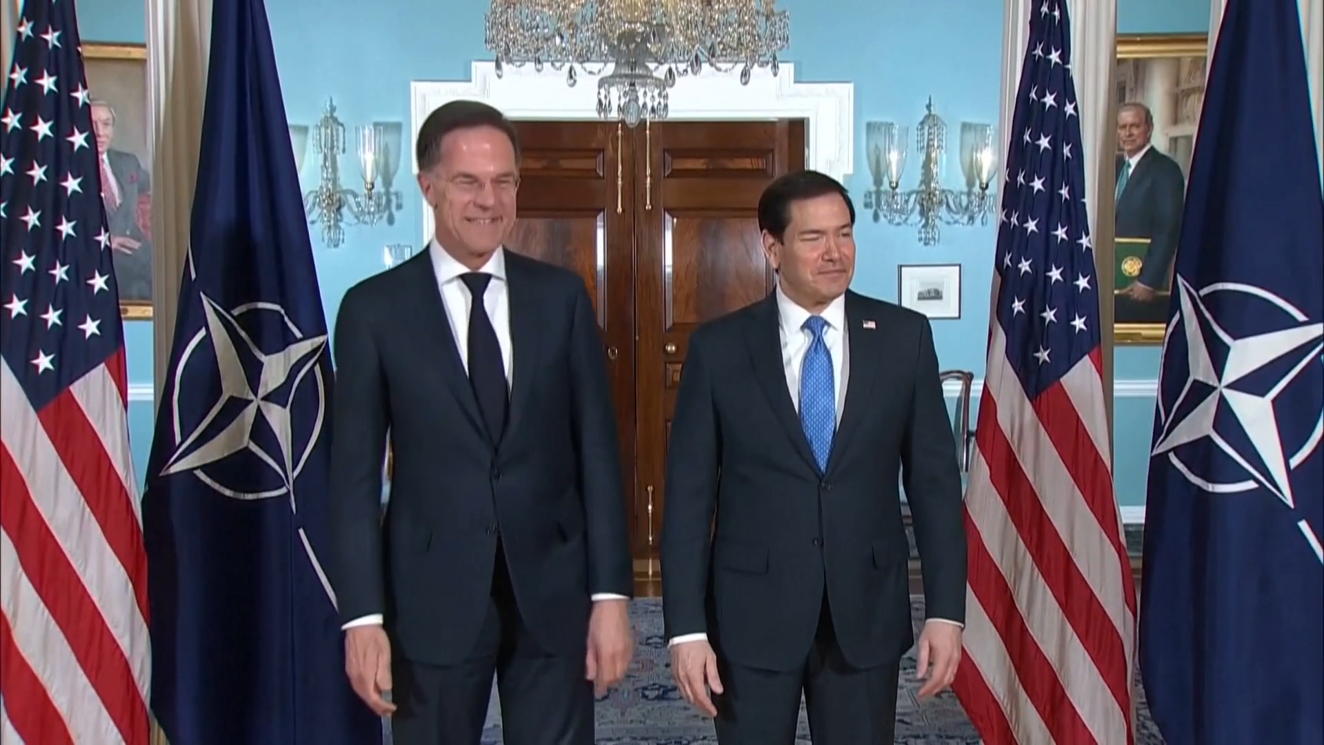 Nato chief Mark Rutte says alliance ‘doing everything US is asking’