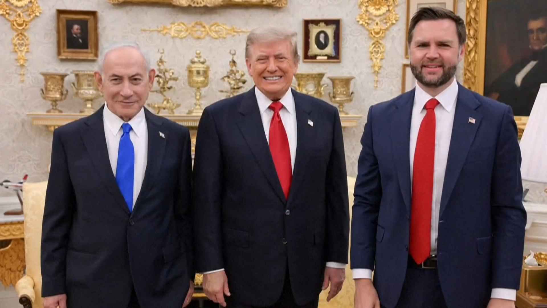 Trump separately meets Zelenskyy and Netanyahu ahead of Lindsey Graham funeral