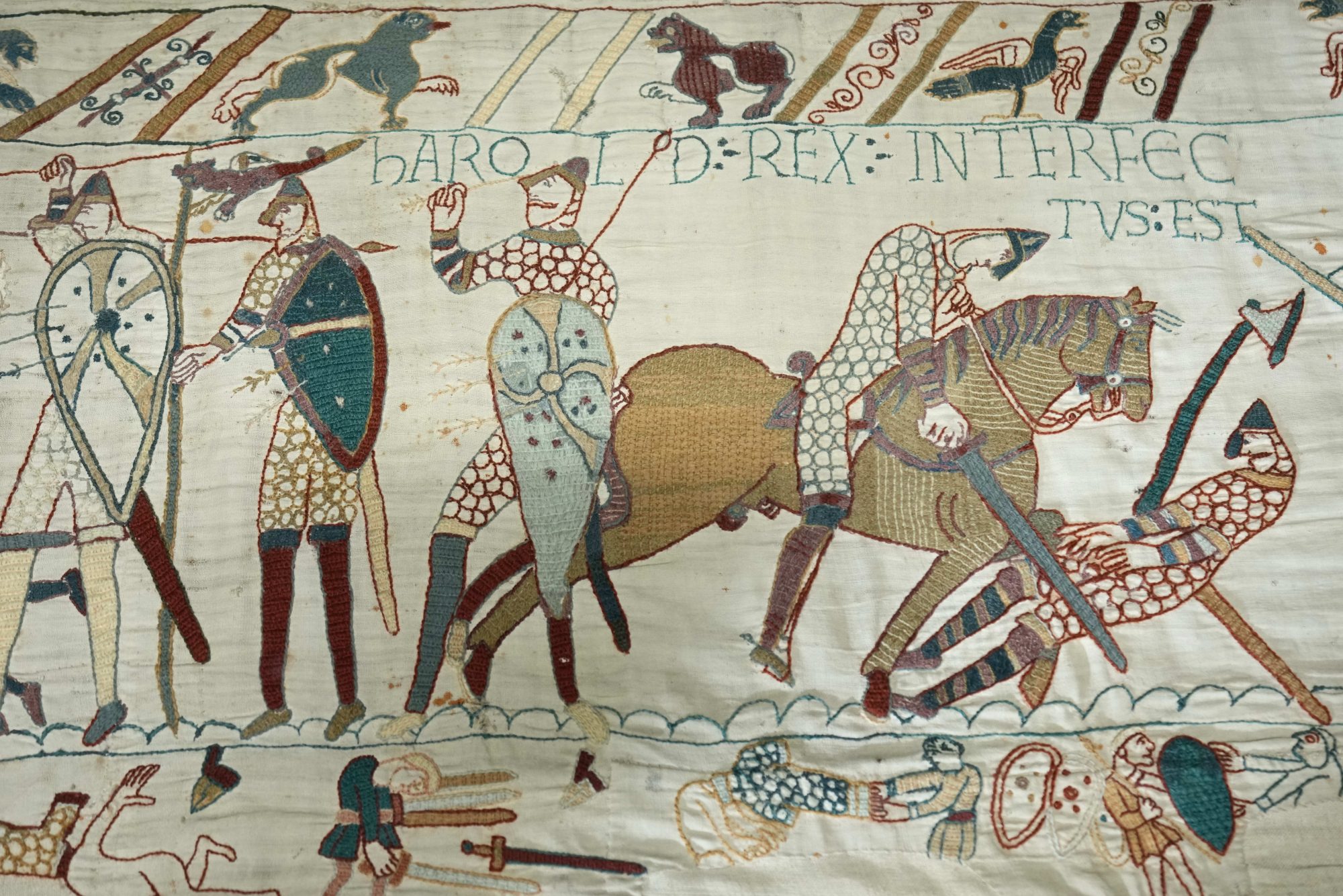 Bayeux Tapestry returns to English soil