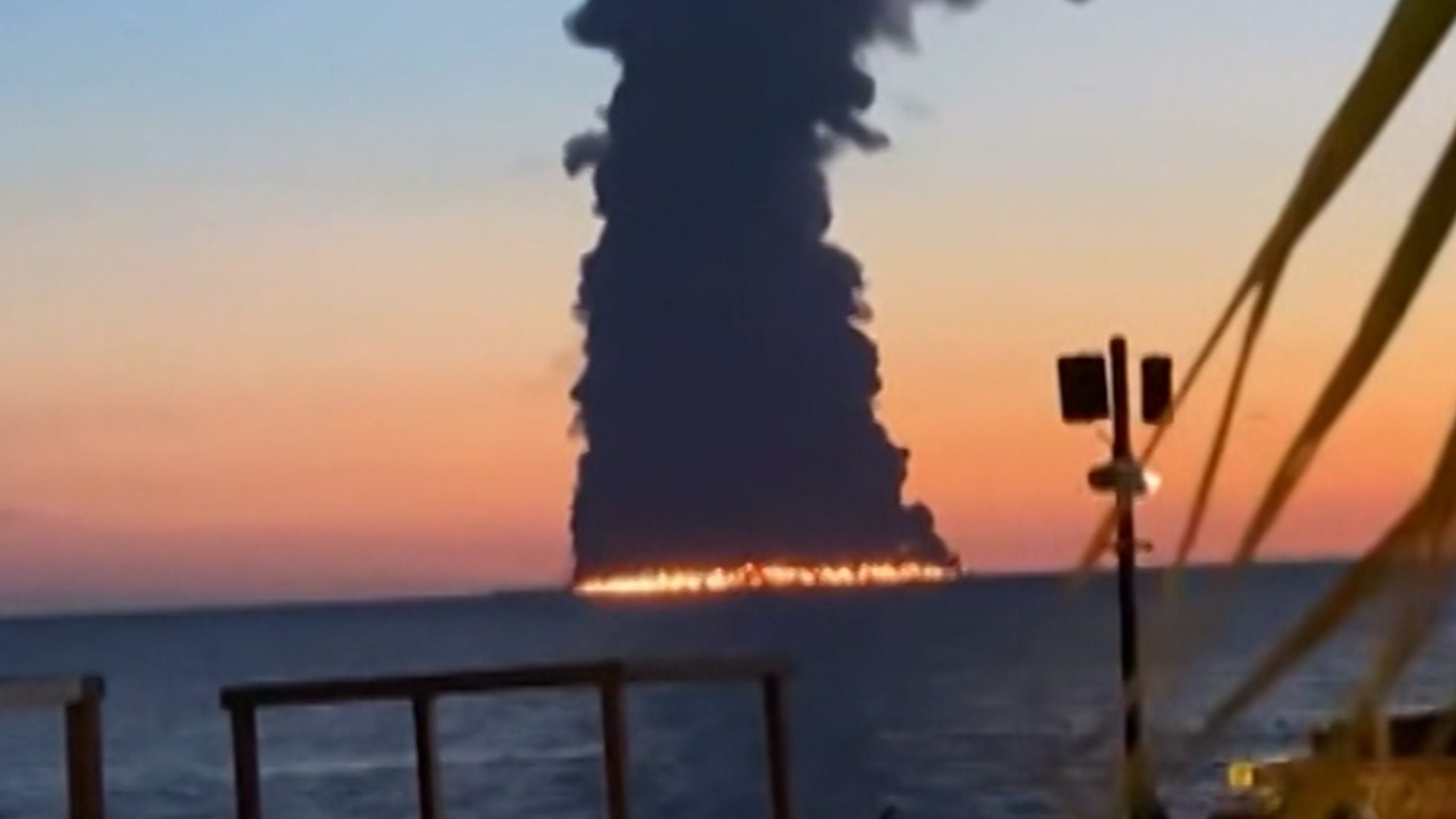 Ukraine naval drone hits oil tanker in Russian Black Sea off coast of Sochi